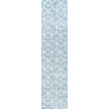 Tumbling Blocks Modern Geometric Area Rug 2